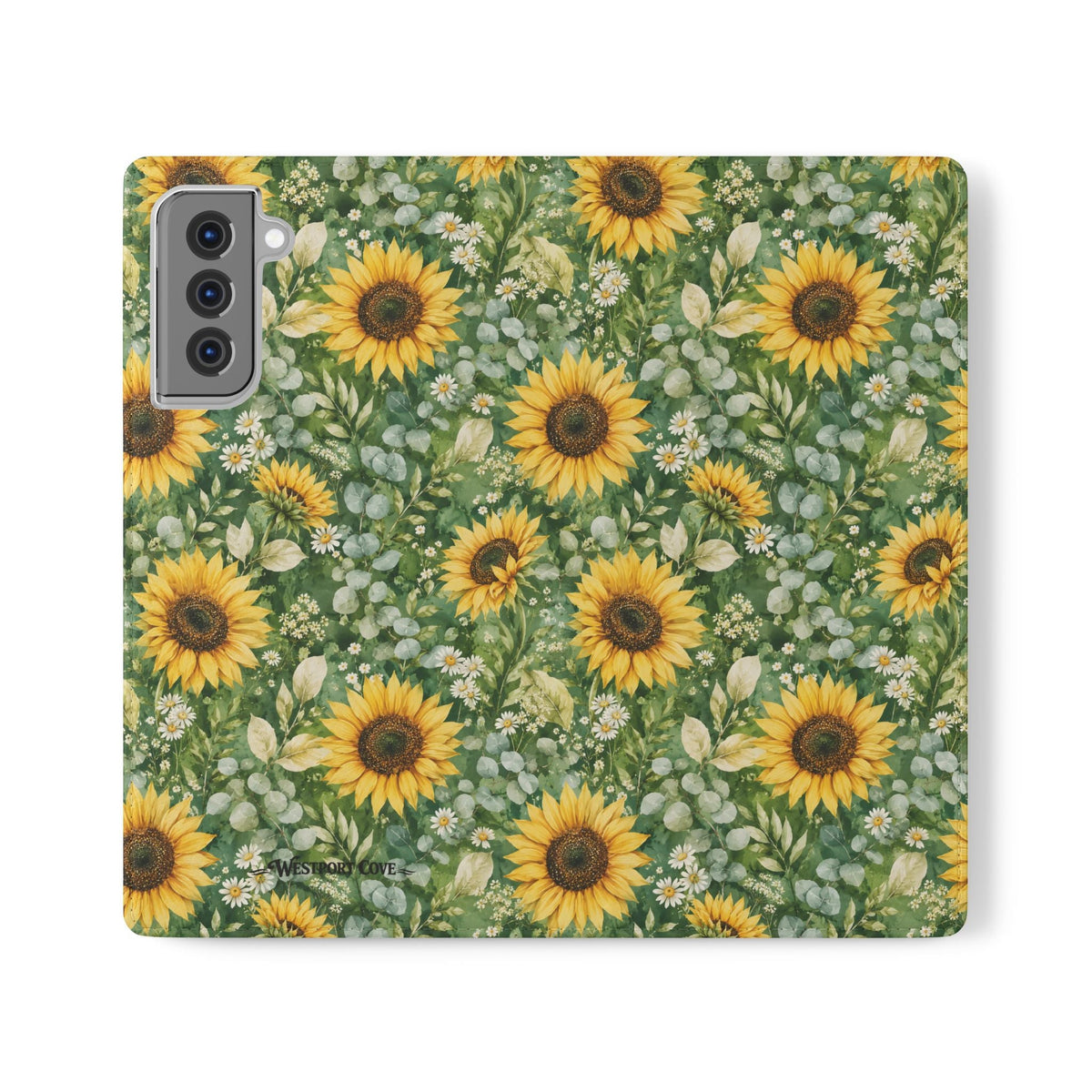 Sunflower Garden - Flip Case - Westport Cove