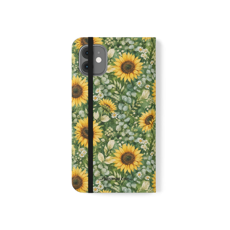Sunflower Garden - Flip Case - Westport Cove