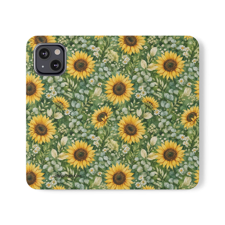 Sunflower Garden - Flip Case - Westport Cove