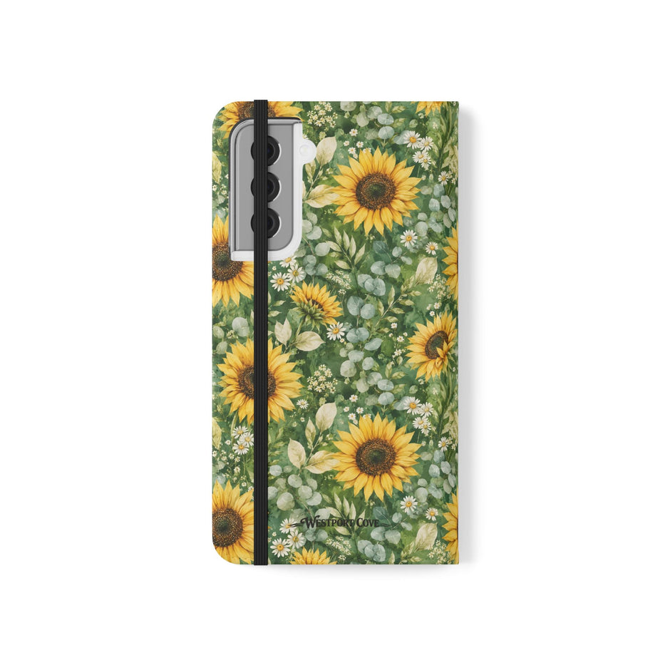 Sunflower Garden - Flip Case - Westport Cove