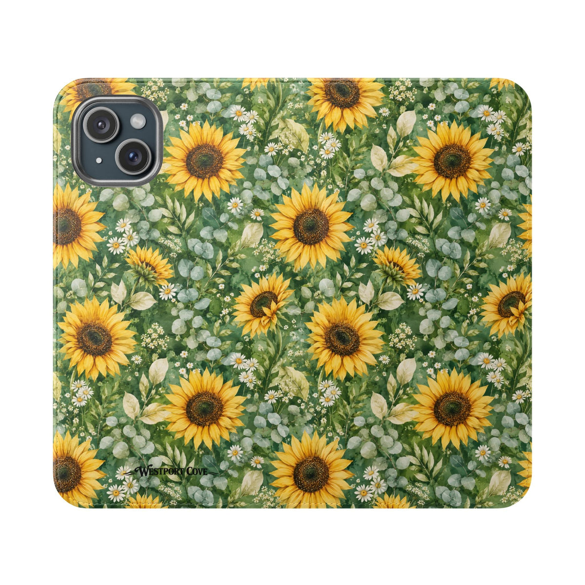 Sunflower Garden - Flip Case - Westport Cove