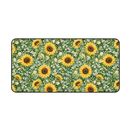 Sunflower Garden - Launch Pad - Desk Mat - Westport Cove