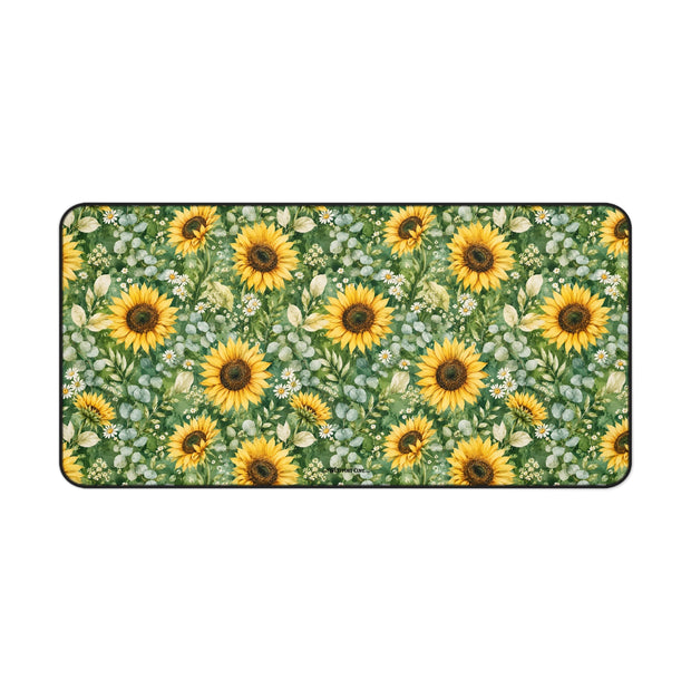 Sunflower Garden - Launch Pad - Desk Mat - Westport Cove