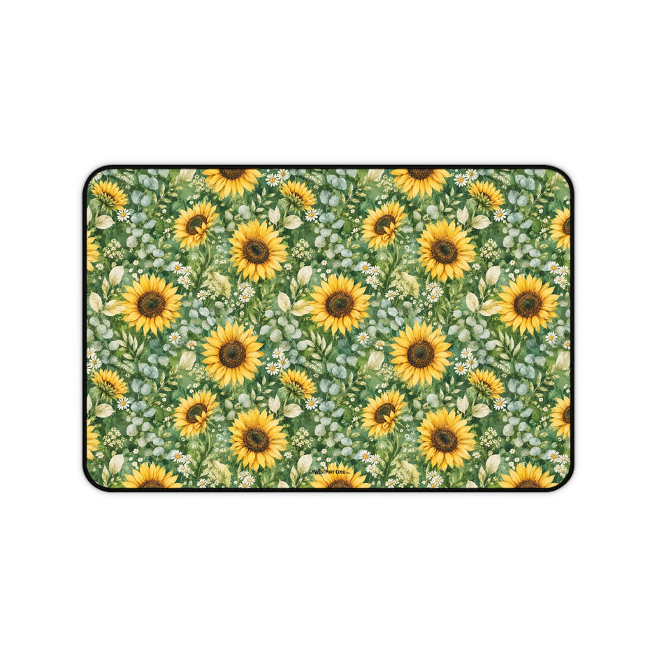Sunflower Garden - Launch Pad - Desk Mat - Westport Cove