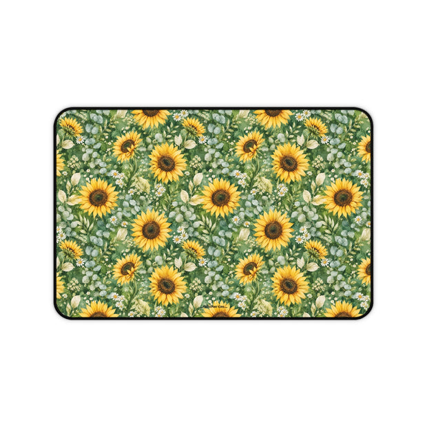 Sunflower Garden - Launch Pad - Desk Mat - Westport Cove