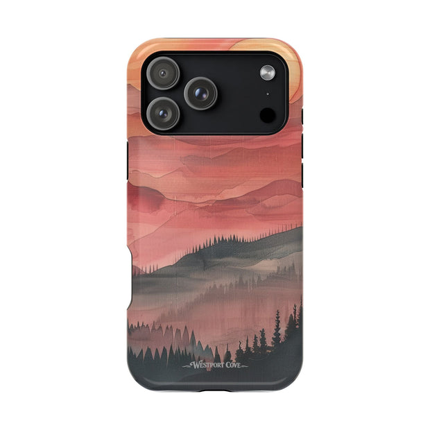 Sunset Mountain - Extreme MagSafe Phone Case - Westport Cove