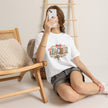 Teacher Floral Graphic Tee — Vintage Bow & Floral 