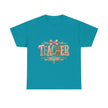 Teacher Floral Graphic Tee — Vintage Bow & Floral 