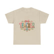 Teacher Floral Graphic Tee — Vintage Bow & Floral 