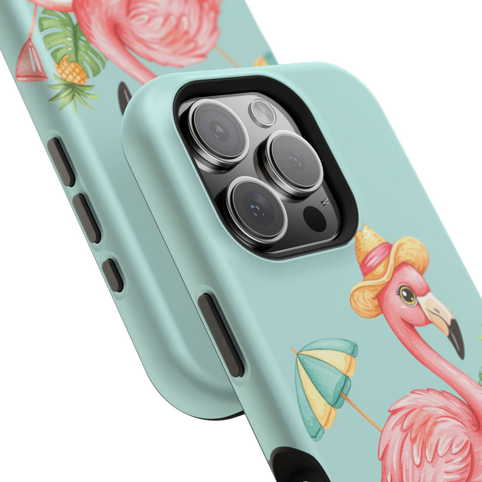 Tropical Flamingo - Extreme MagSafe Phone Case - Westport Cove