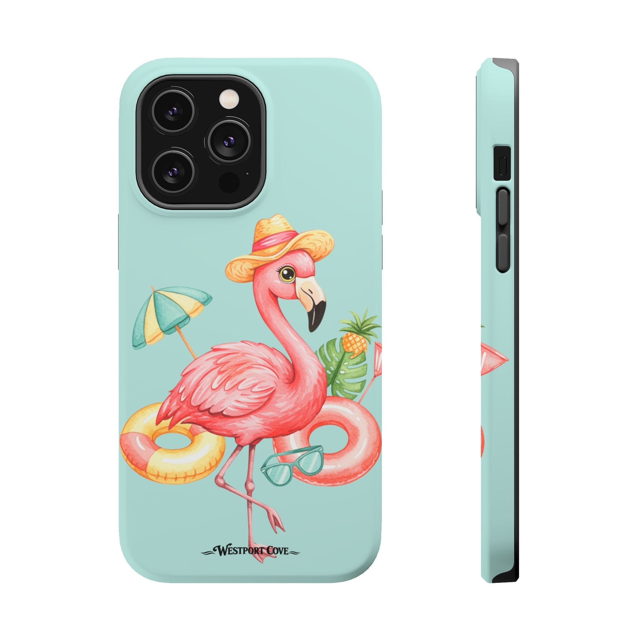 Tropical Flamingo - Extreme MagSafe Phone Case - Westport Cove