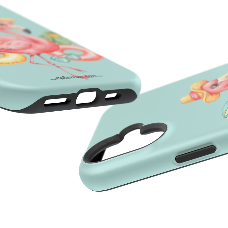 Tropical Flamingo - Extreme MagSafe Phone Case - Westport Cove