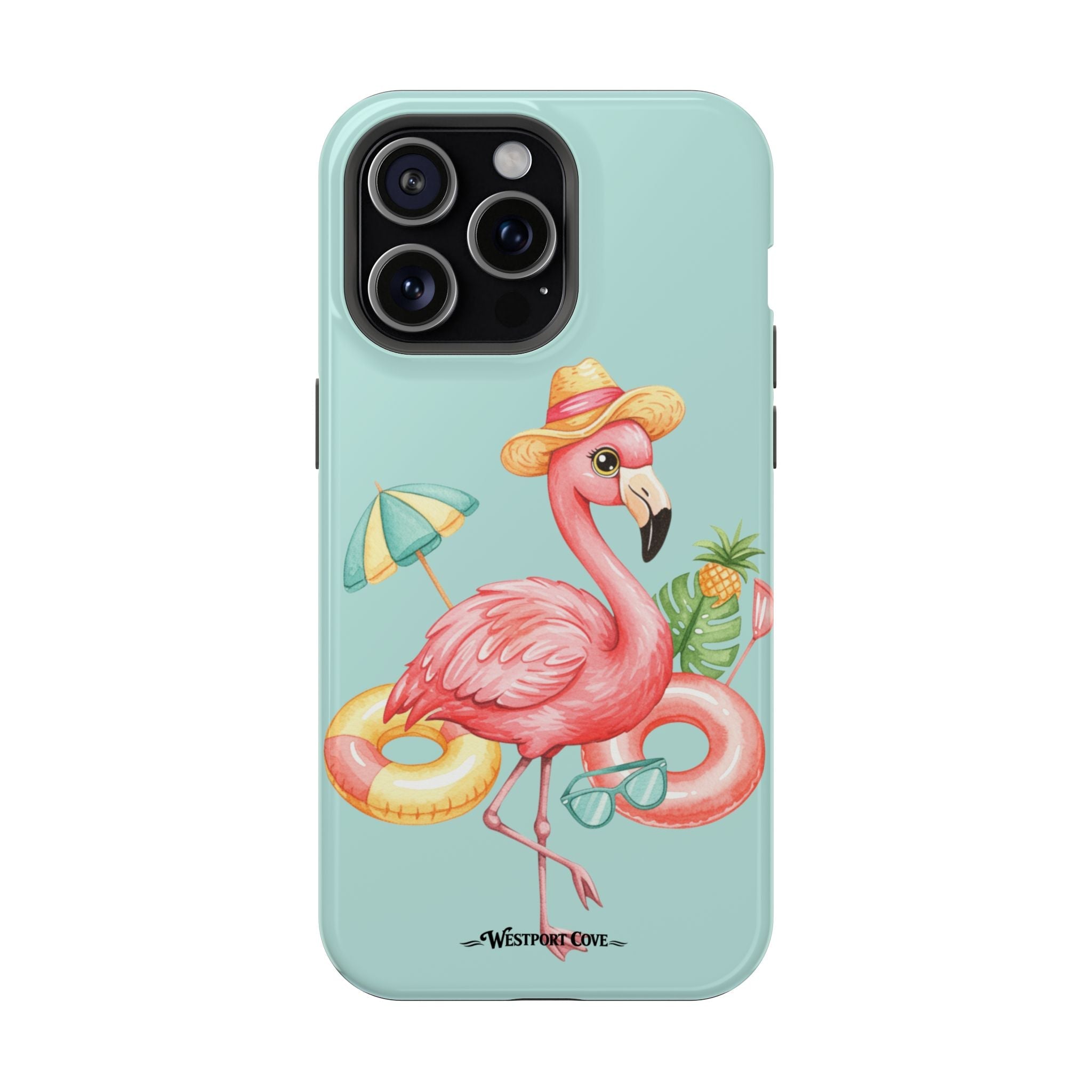 Tropical Flamingo - Extreme MagSafe Phone Case - Westport Cove