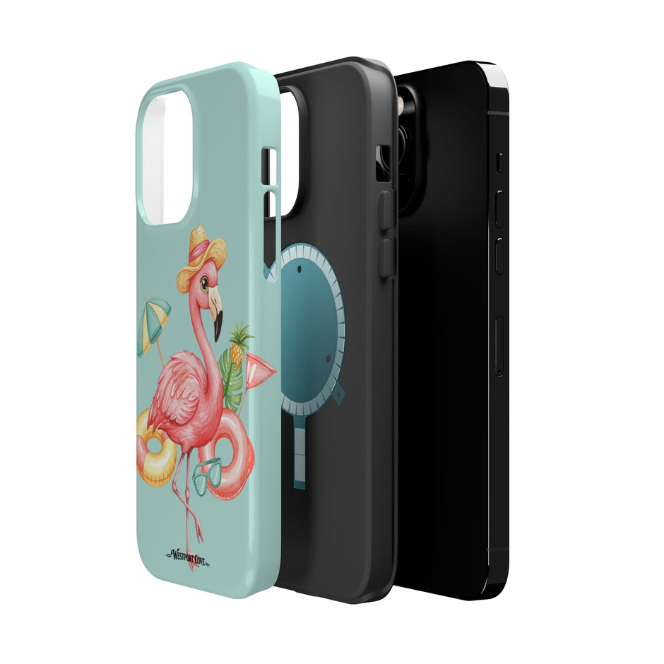 Tropical Flamingo - Extreme MagSafe Phone Case - Westport Cove