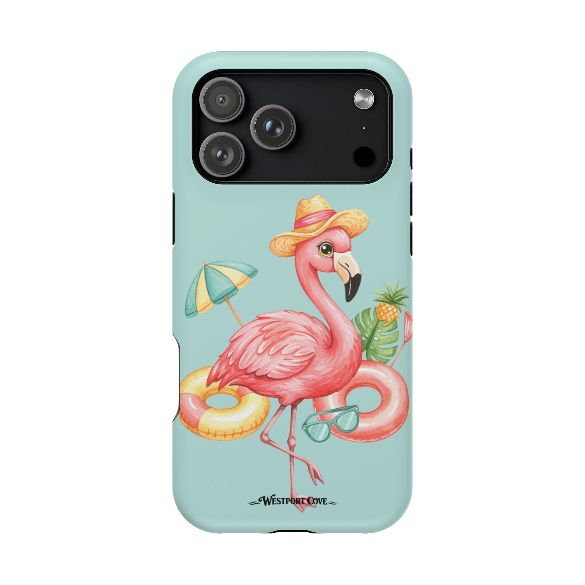 Tropical Flamingo - Extreme MagSafe Phone Case - Westport Cove