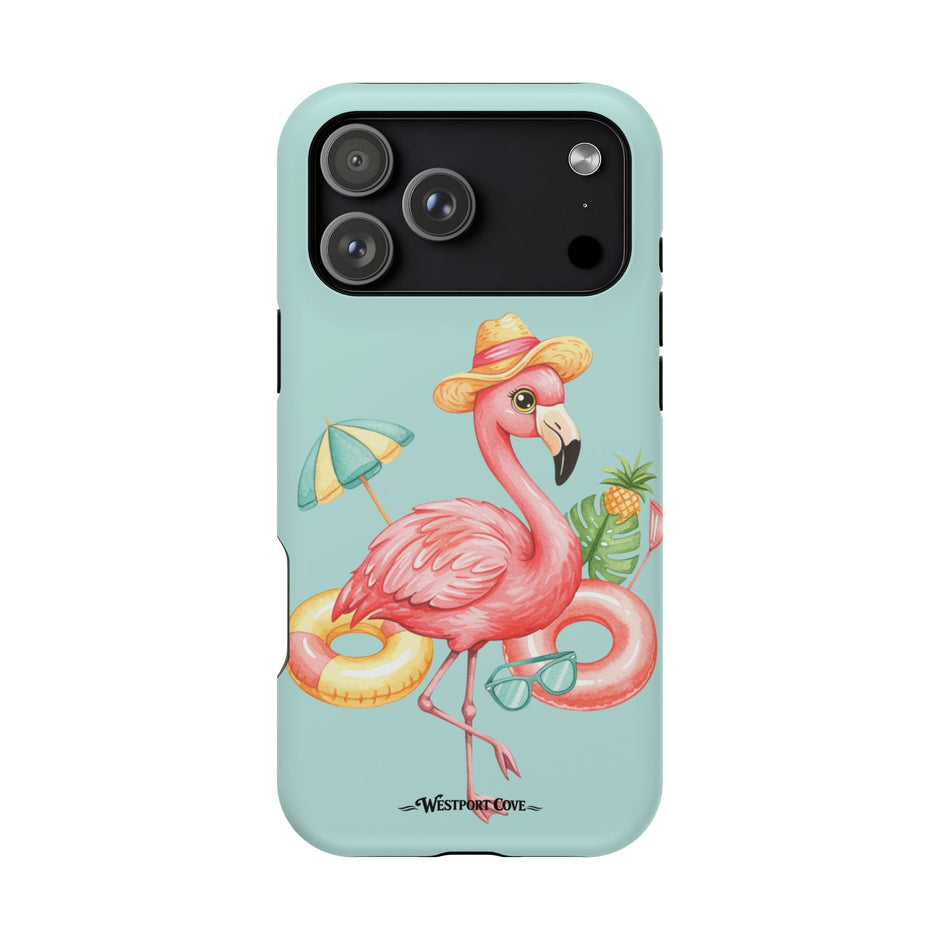 Tropical Flamingo - Extreme MagSafe Phone Case - Westport Cove