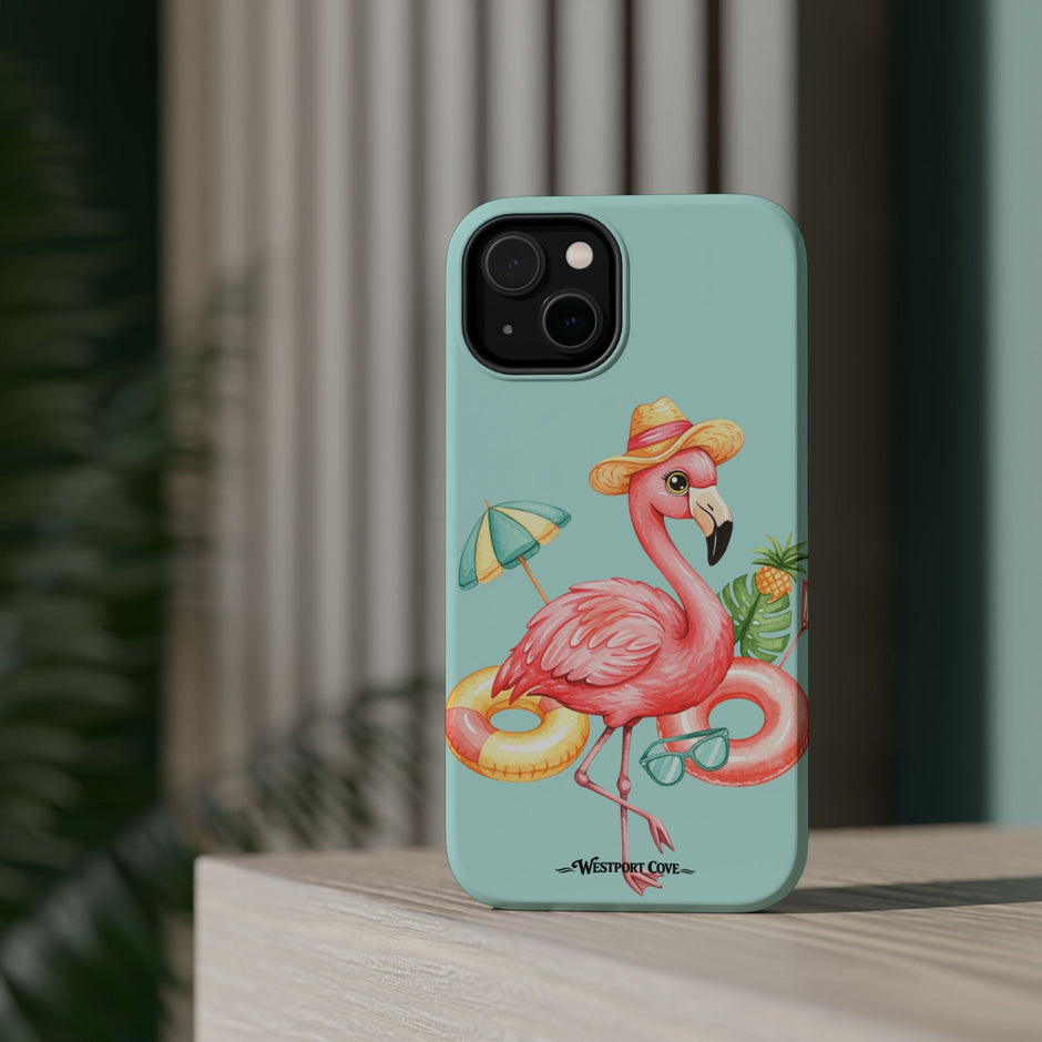 Tropical Flamingo - Extreme MagSafe Phone Case - Westport Cove