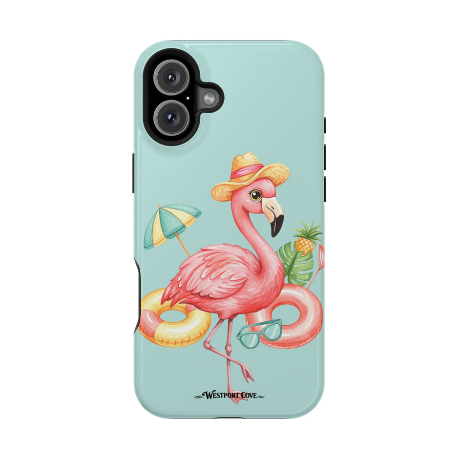 Tropical Flamingo - Extreme MagSafe Phone Case - Westport Cove