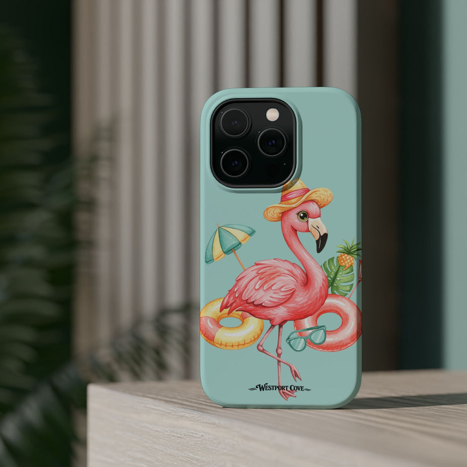 Tropical Flamingo - Extreme MagSafe Phone Case - Westport Cove