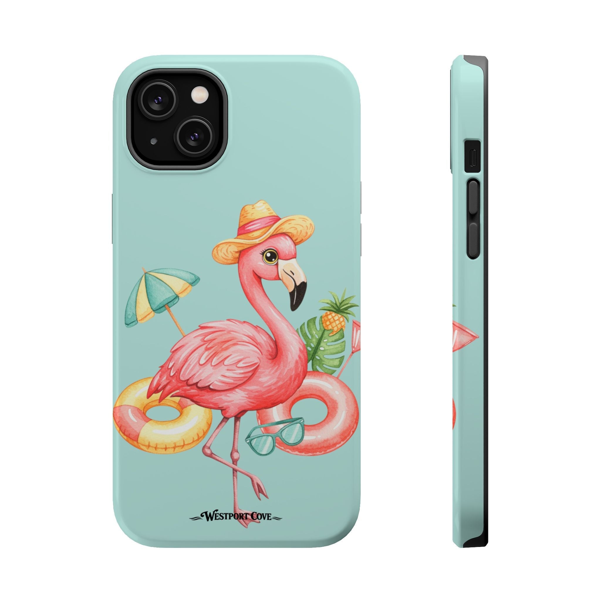Tropical Flamingo - Extreme MagSafe Phone Case - Westport Cove