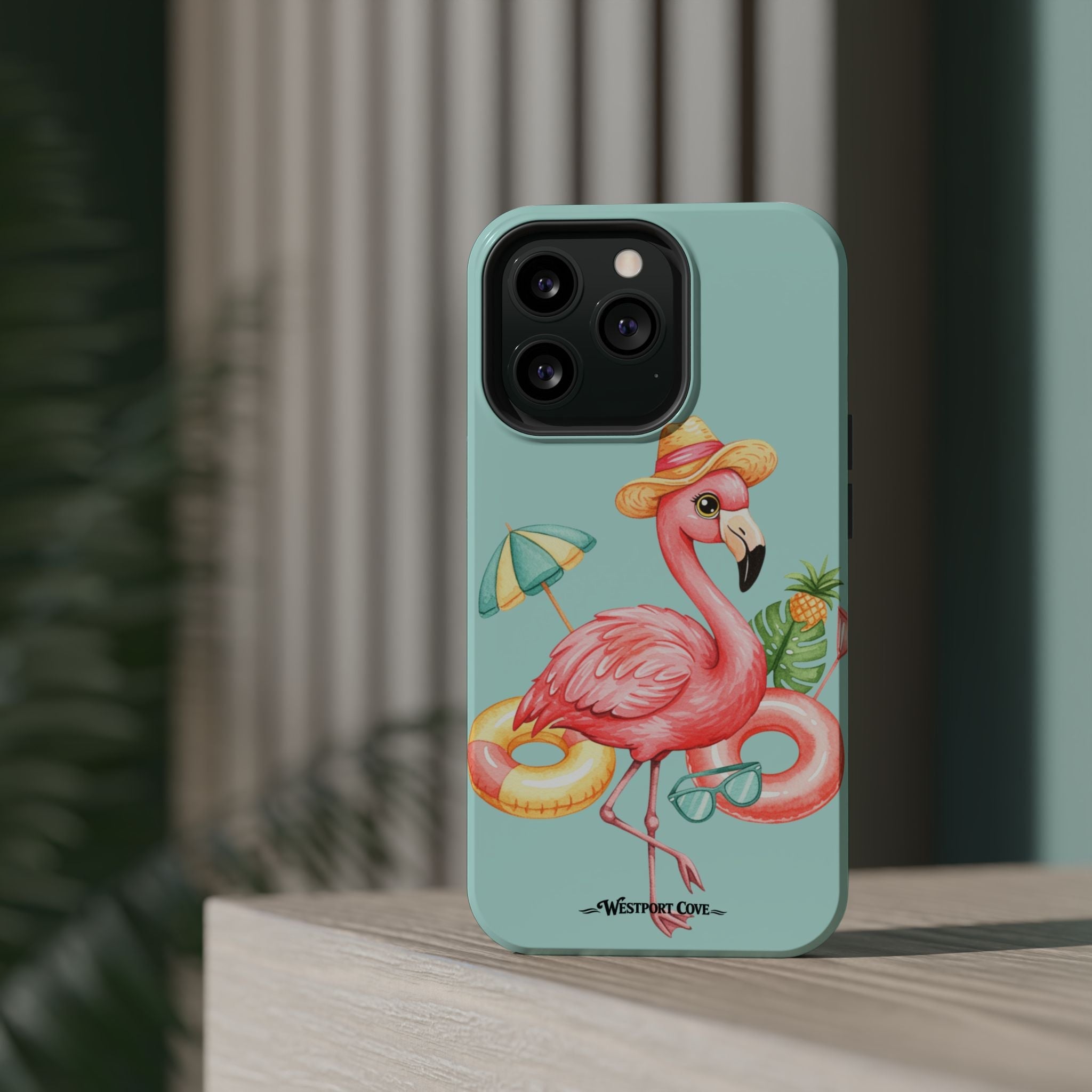 Tropical Flamingo - Extreme MagSafe Phone Case - Westport Cove