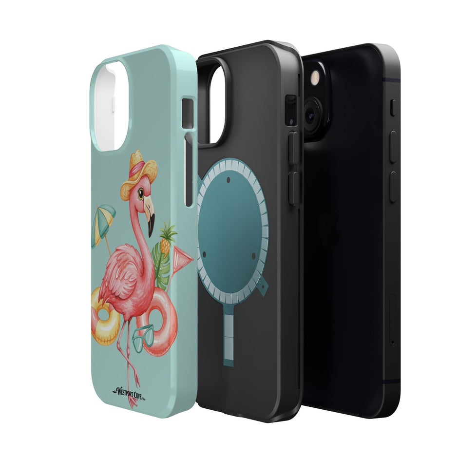 Tropical Flamingo - Extreme MagSafe Phone Case - Westport Cove