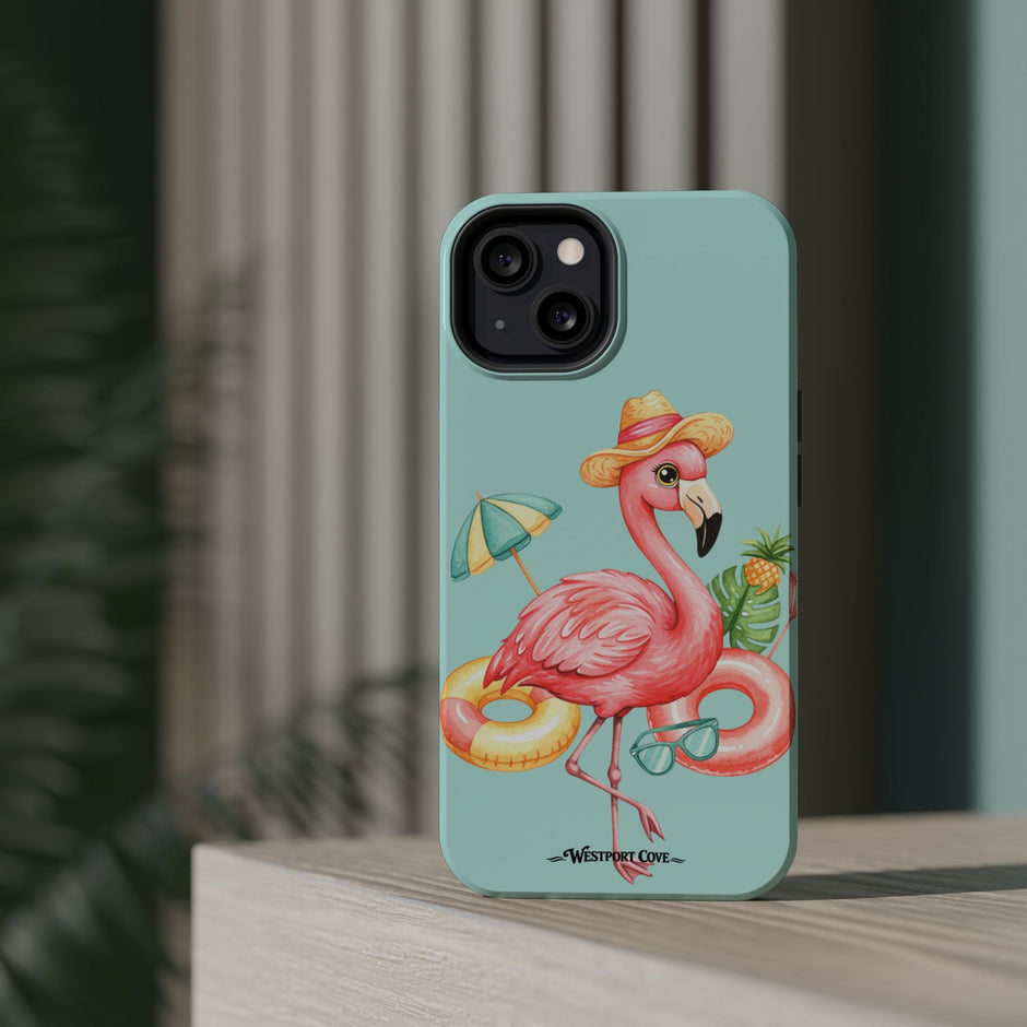 Tropical Flamingo - Extreme MagSafe Phone Case - Westport Cove