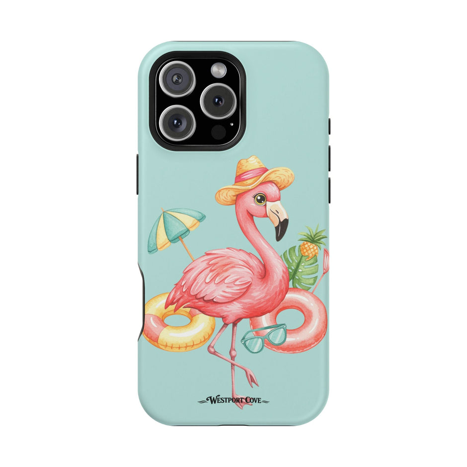 Tropical Flamingo - Extreme MagSafe Phone Case - Westport Cove