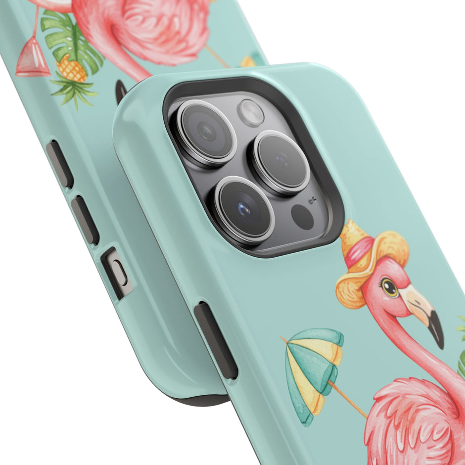 Tropical Flamingo - Extreme MagSafe Phone Case - Westport Cove