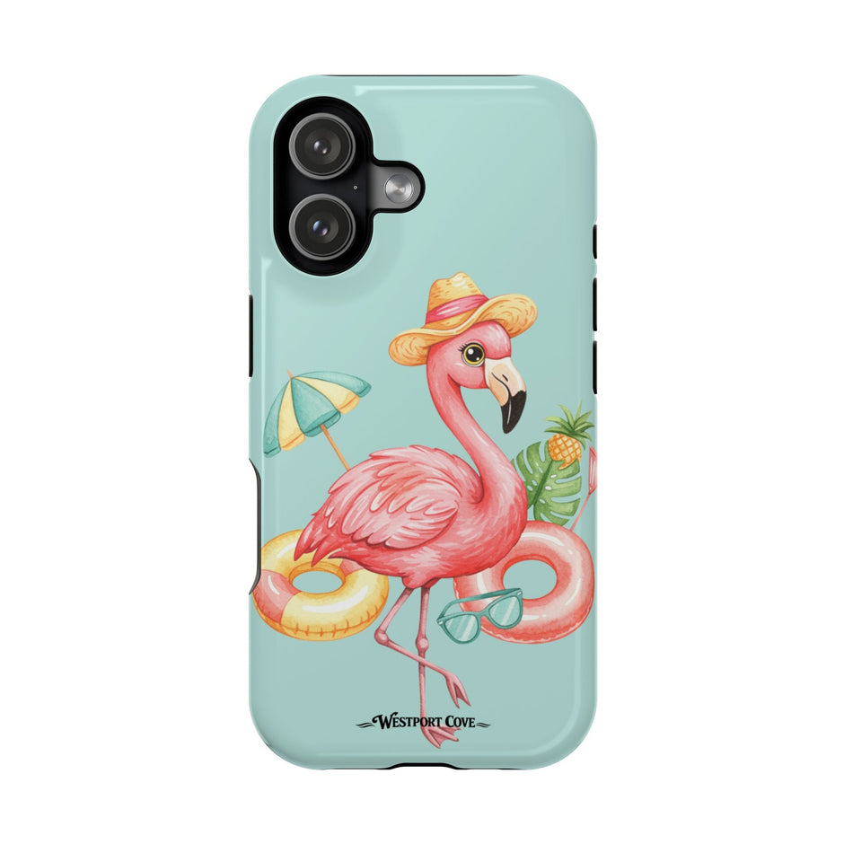 Tropical Flamingo - Extreme MagSafe Phone Case - Westport Cove