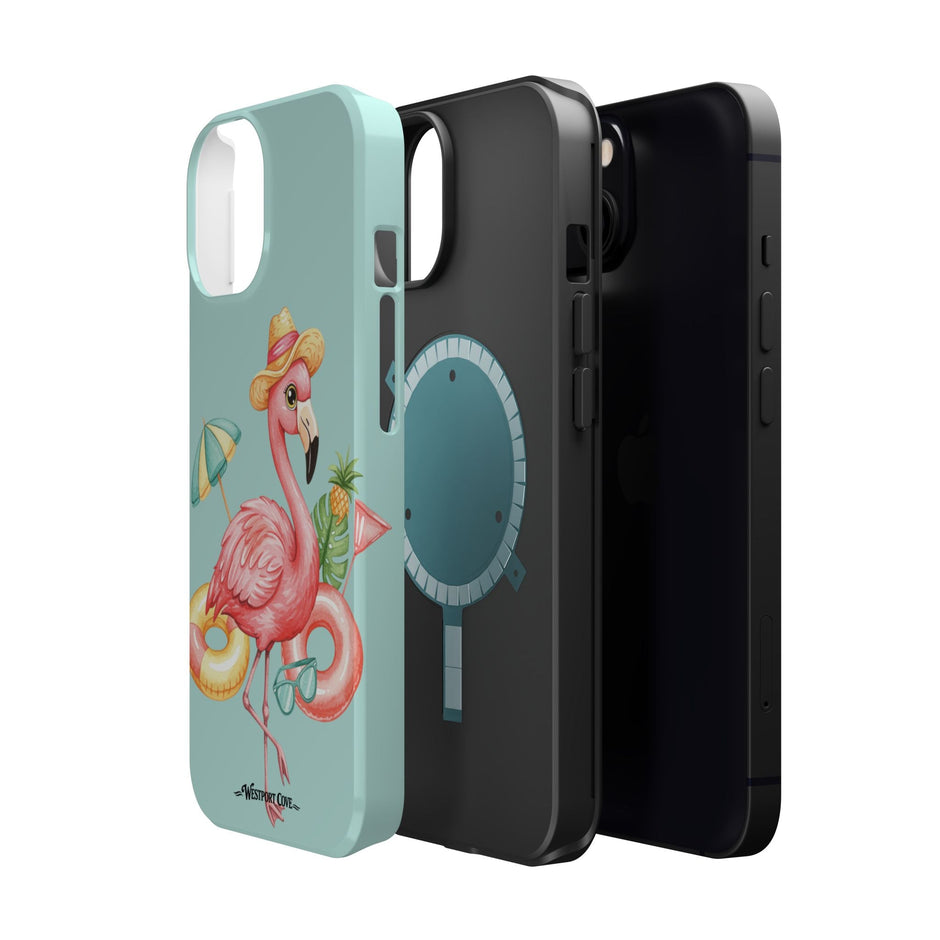 Tropical Flamingo - Extreme MagSafe Phone Case - Westport Cove