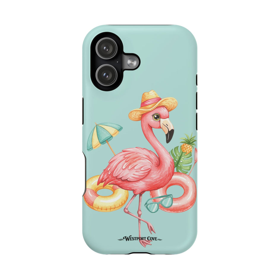 Tropical Flamingo - Extreme MagSafe Phone Case - Westport Cove
