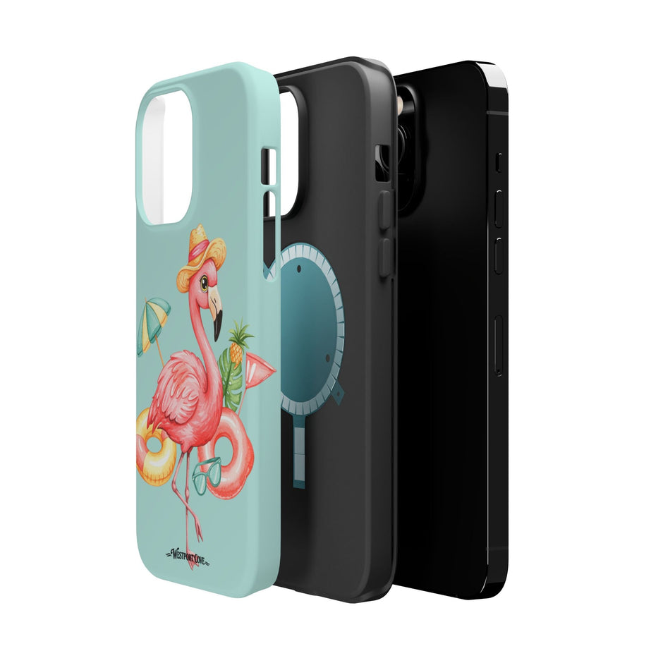 Tropical Flamingo - Extreme MagSafe Phone Case - Westport Cove
