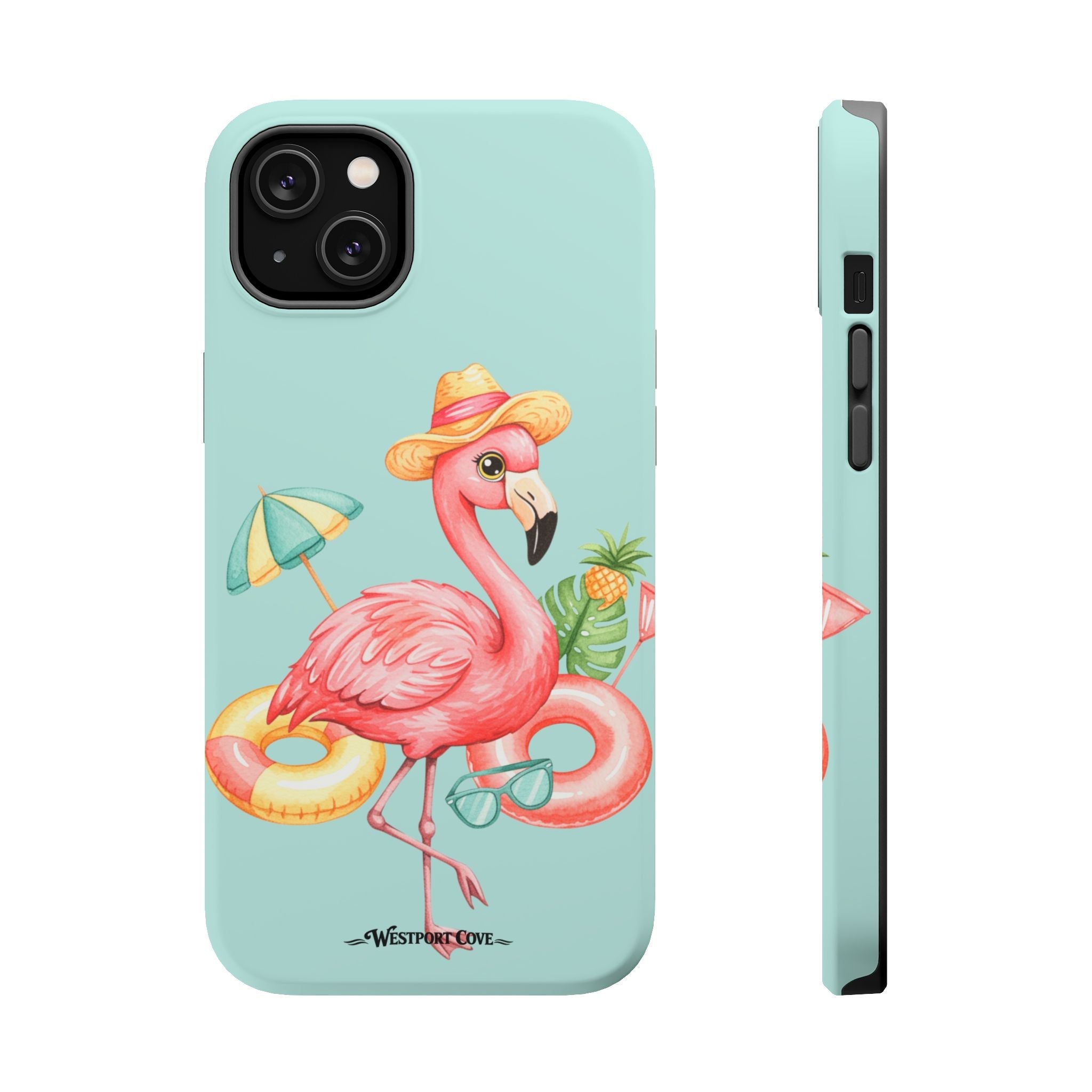Tropical Flamingo - Extreme MagSafe Phone Case - Westport Cove