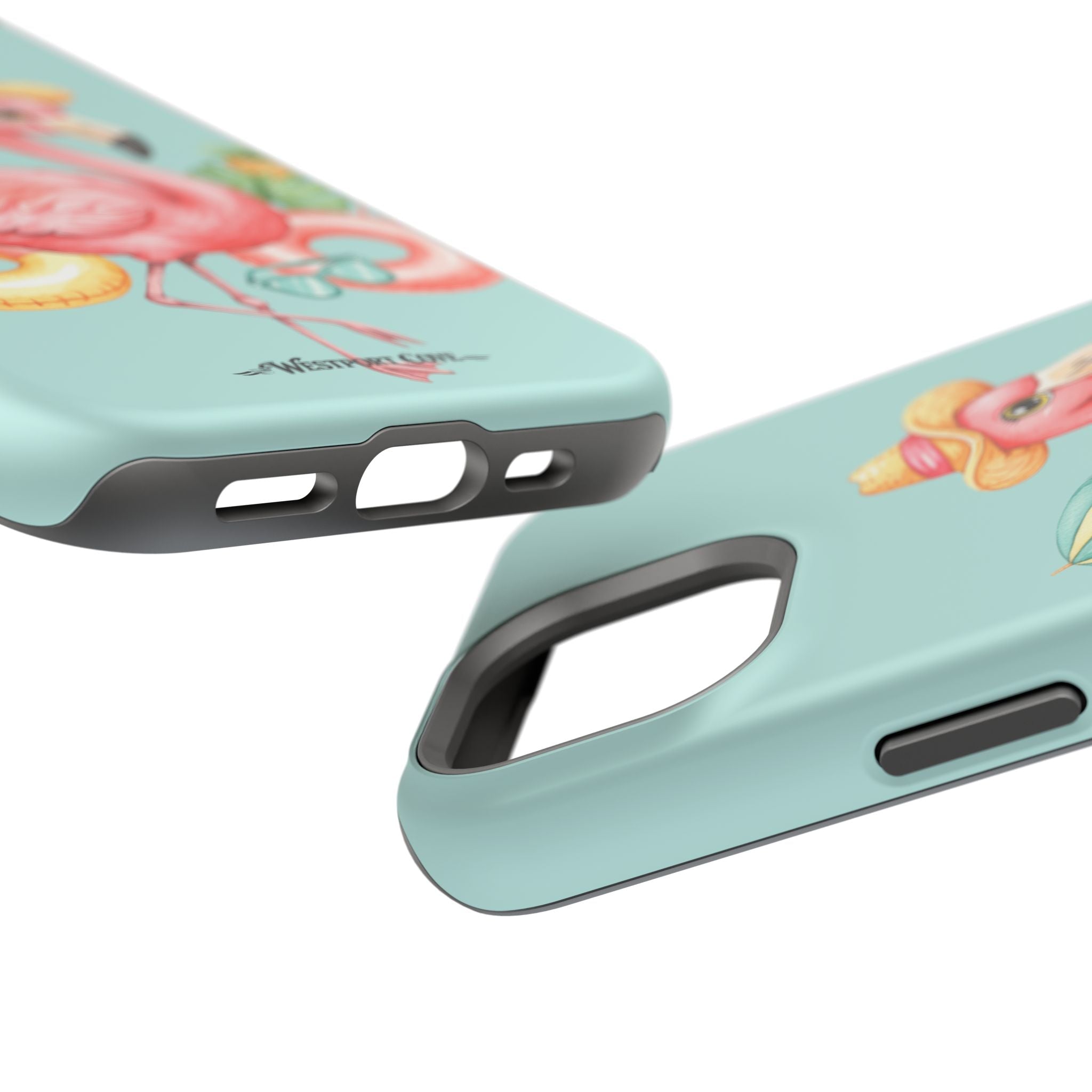 Tropical Flamingo - Extreme MagSafe Phone Case - Westport Cove