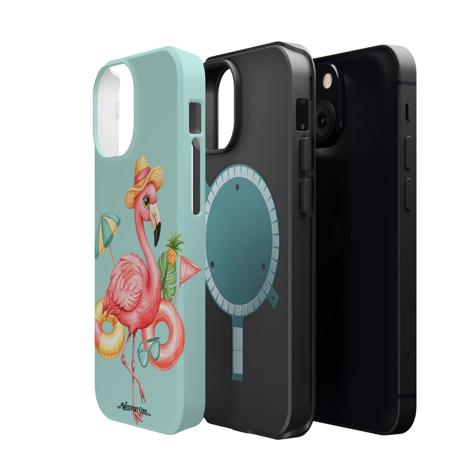 Tropical Flamingo - Extreme MagSafe Phone Case - Westport Cove