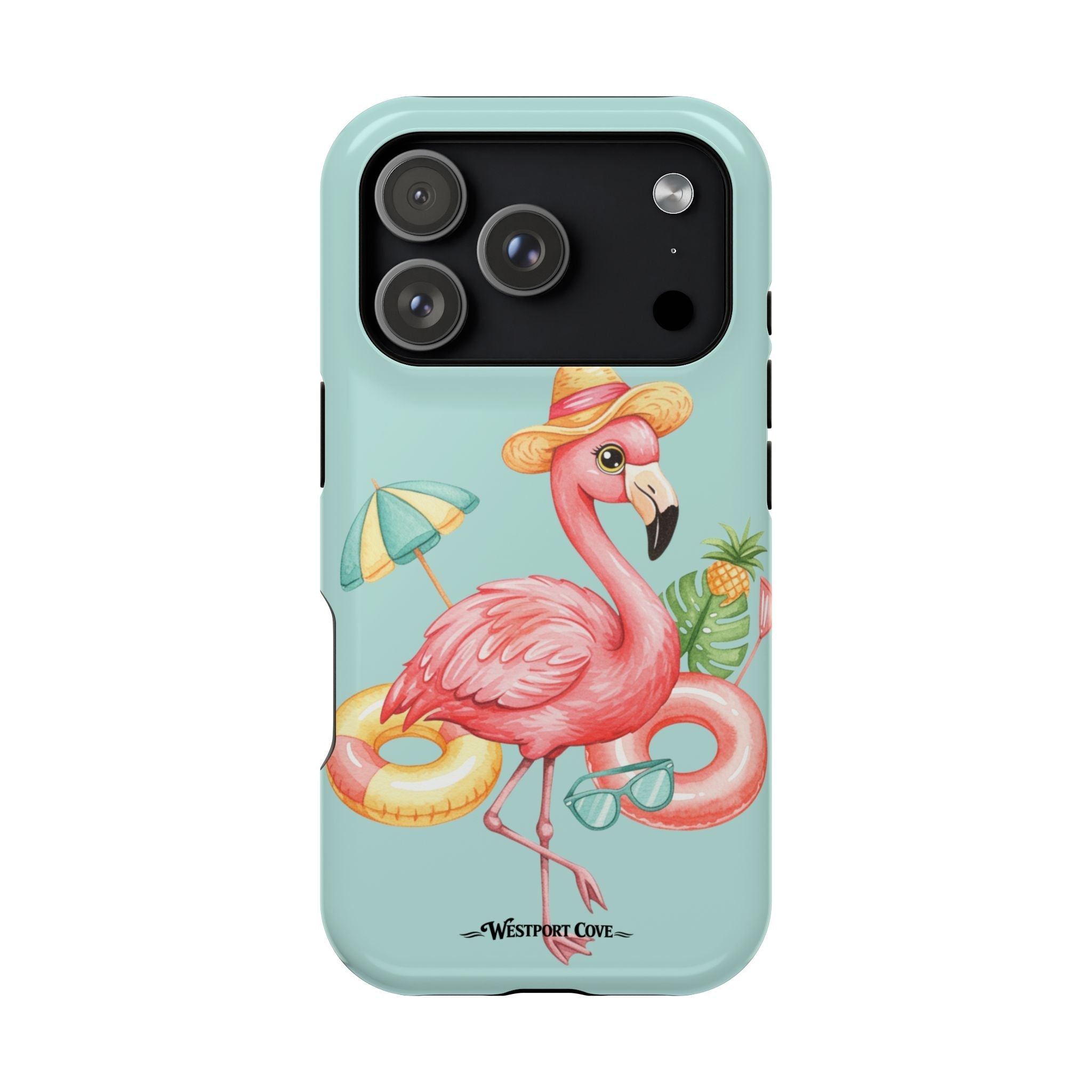 Tropical Flamingo - Extreme MagSafe Phone Case - Westport Cove