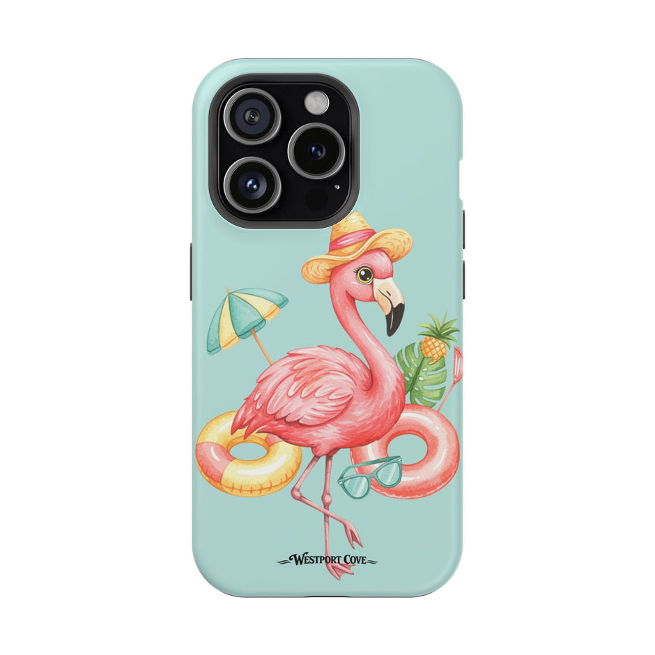 Tropical Flamingo - Extreme MagSafe Phone Case - Westport Cove