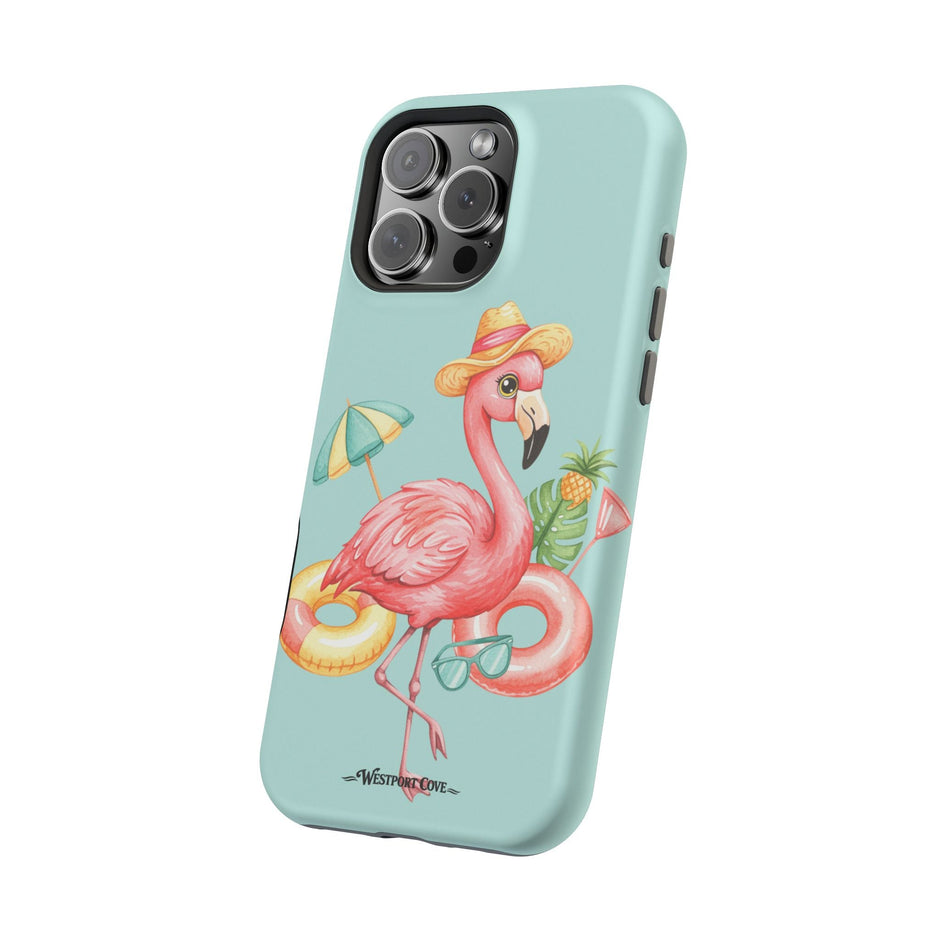 Tropical Flamingo - Extreme MagSafe Phone Case - Westport Cove