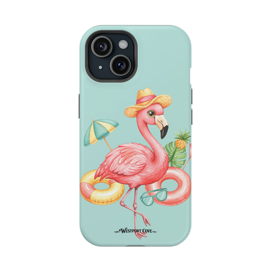 Tropical Flamingo - Extreme MagSafe Phone Case - Westport Cove