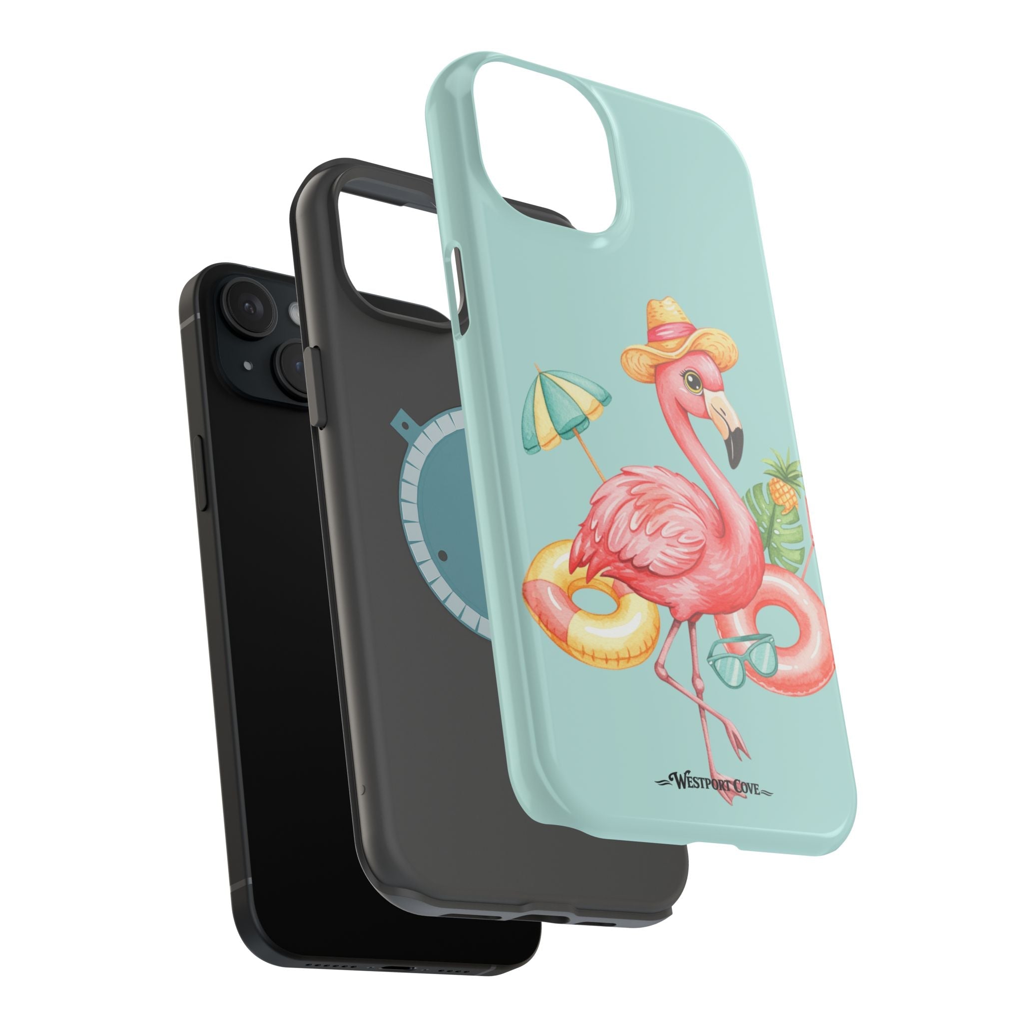 Tropical Flamingo - Extreme MagSafe Phone Case - Westport Cove