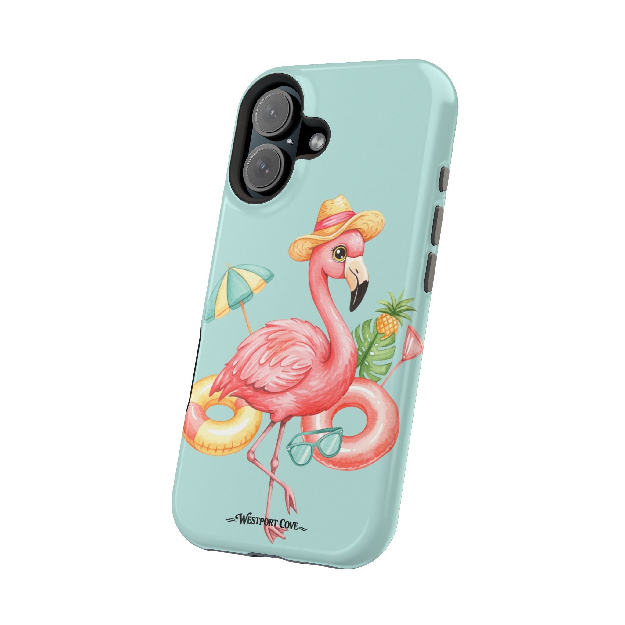 Tropical Flamingo - Extreme MagSafe Phone Case - Westport Cove
