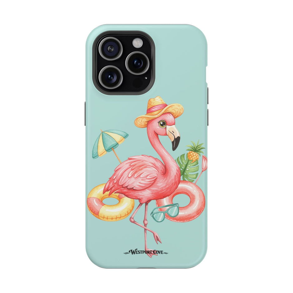 Tropical Flamingo - Extreme MagSafe Phone Case - Westport Cove