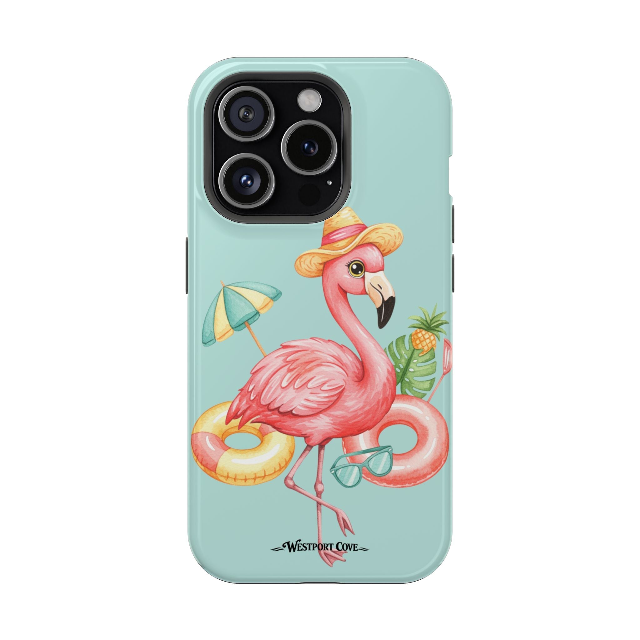 Tropical Flamingo - Extreme MagSafe Phone Case - Westport Cove