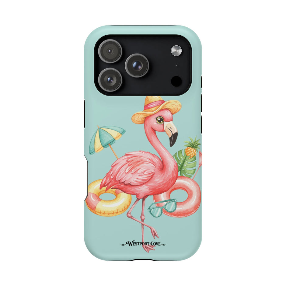 Tropical Flamingo - Extreme MagSafe Phone Case - Westport Cove