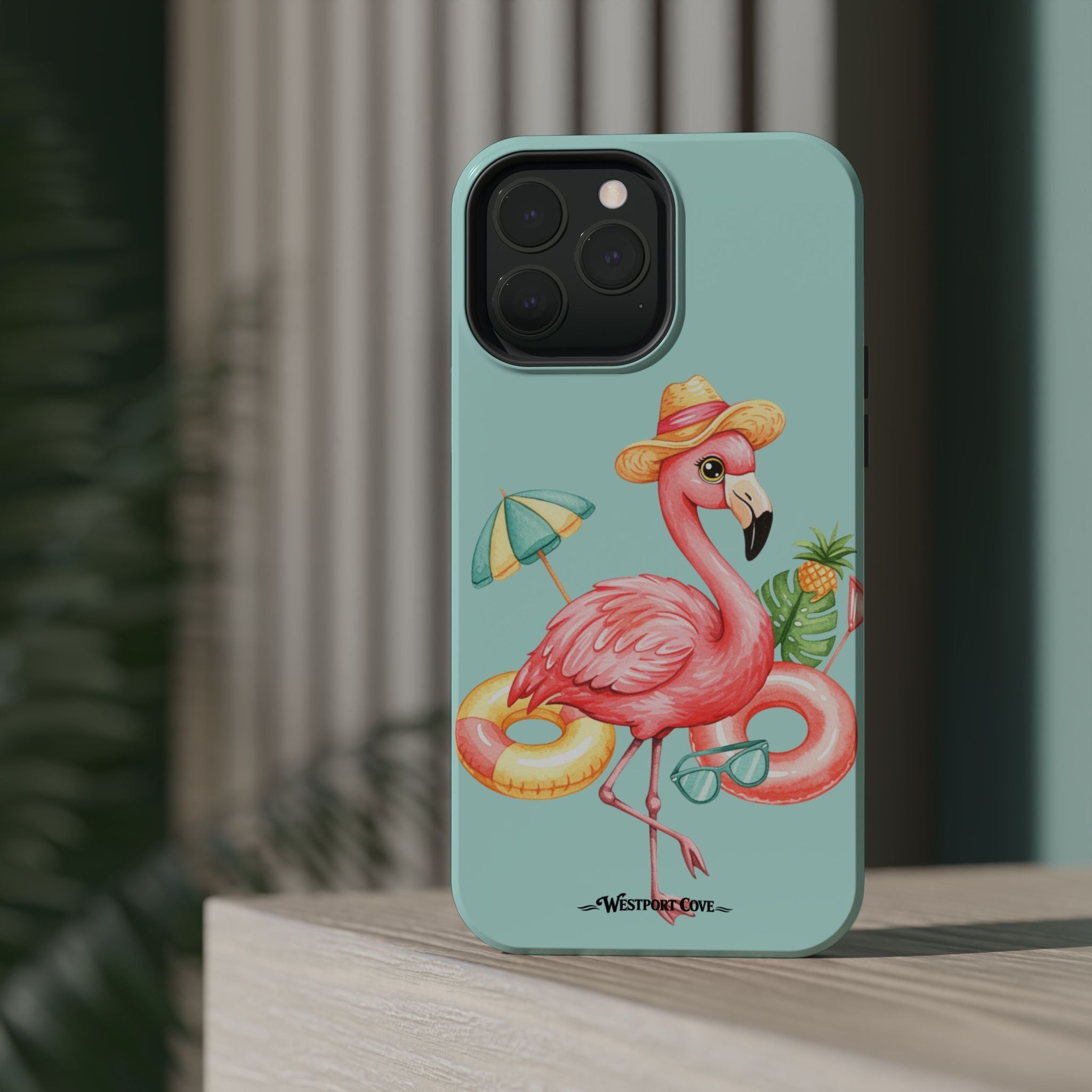 Tropical Flamingo - Extreme MagSafe Phone Case - Westport Cove