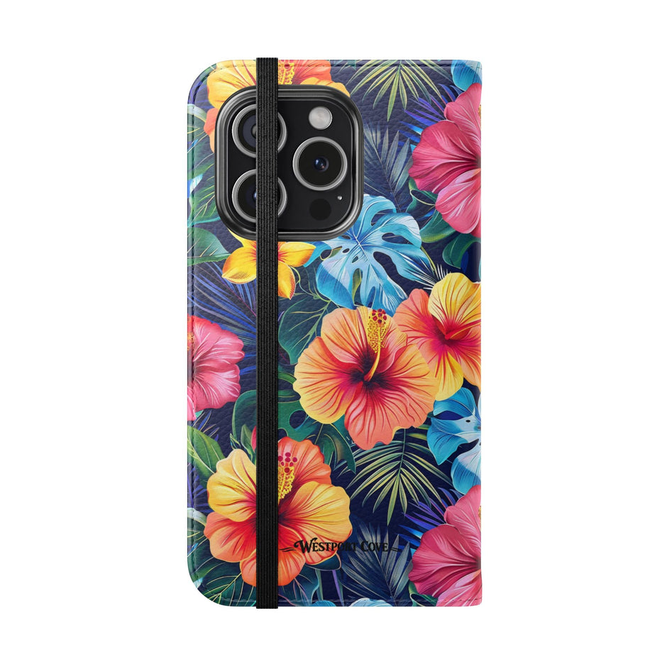 Tropical Hibiscus - Flip Case - Westport Cove