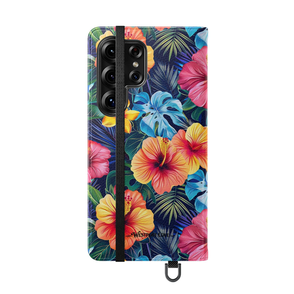 Tropical Hibiscus - Flip Case - Westport Cove