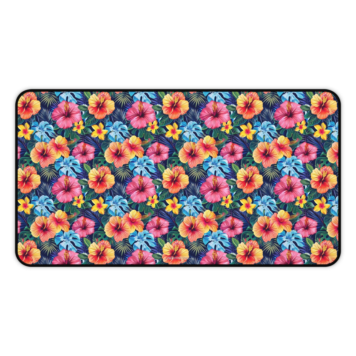 Tropical Hibiscus - Launch Pad - Desk Mat - Westport Cove