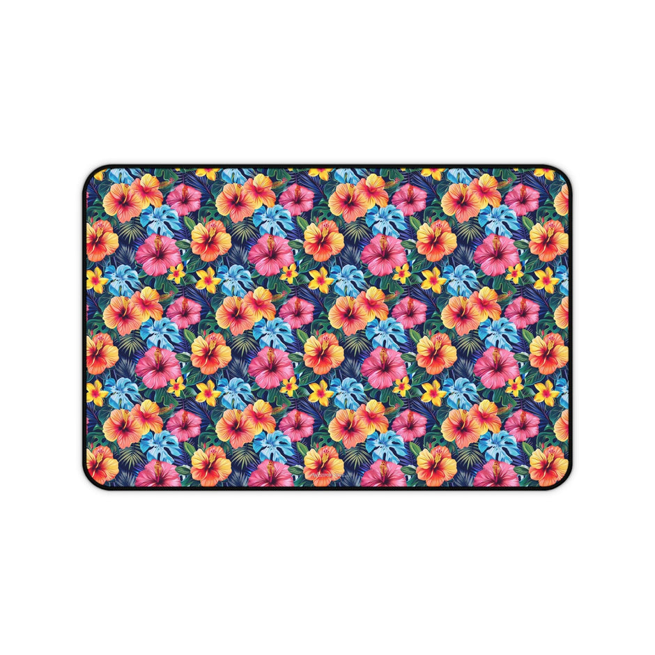 Tropical Hibiscus - Launch Pad - Desk Mat - Westport Cove